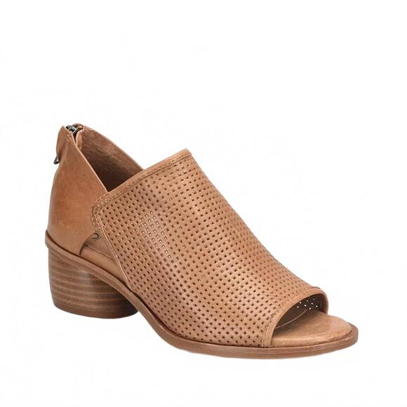 SOFFT Shoes - NEW SOFFT women's carleigh perf heeled sandal in luggage